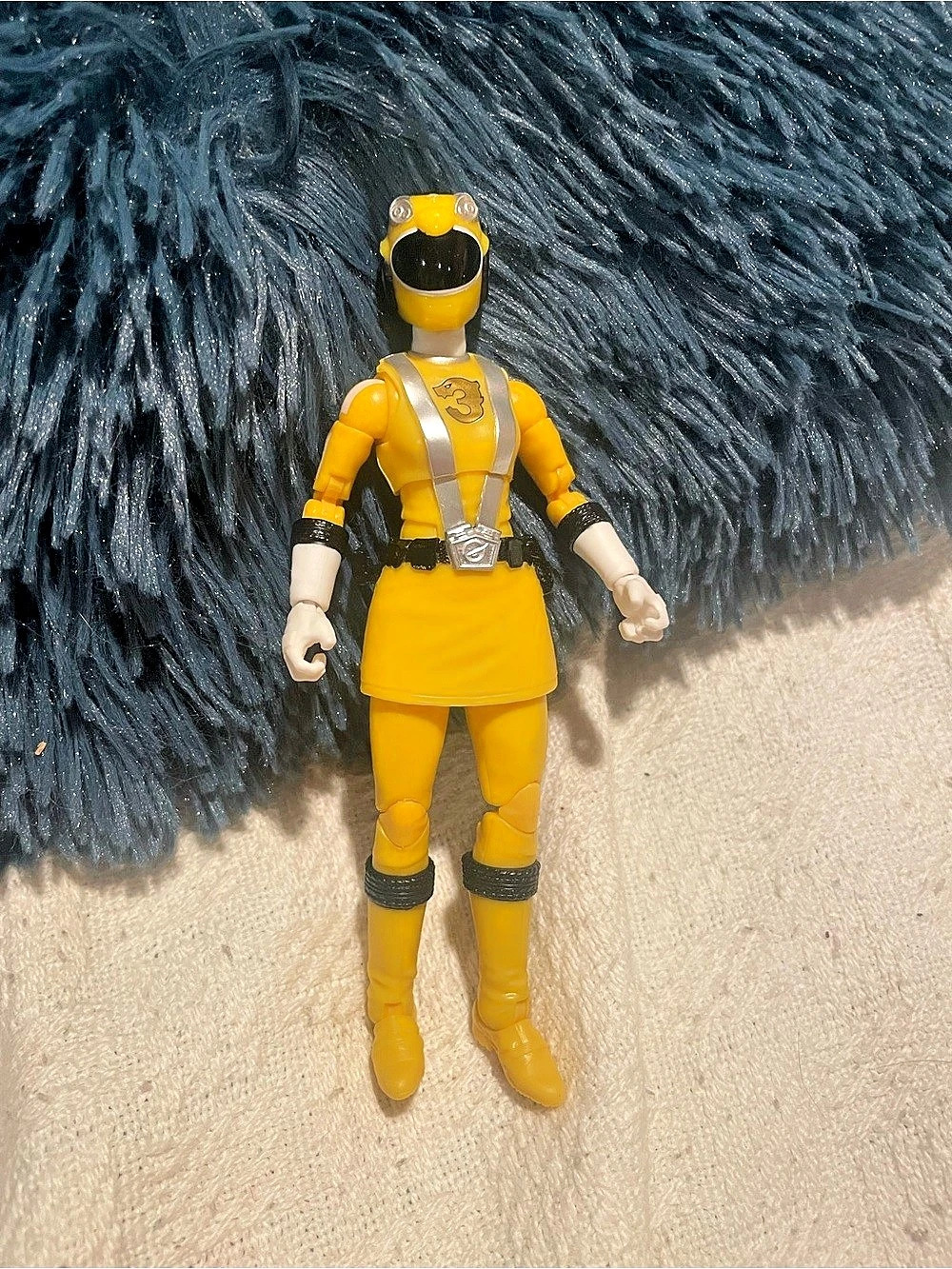 Hasbro Power Rangers Lightning Collection RPM Yellow Ranger Yellow Action Figure